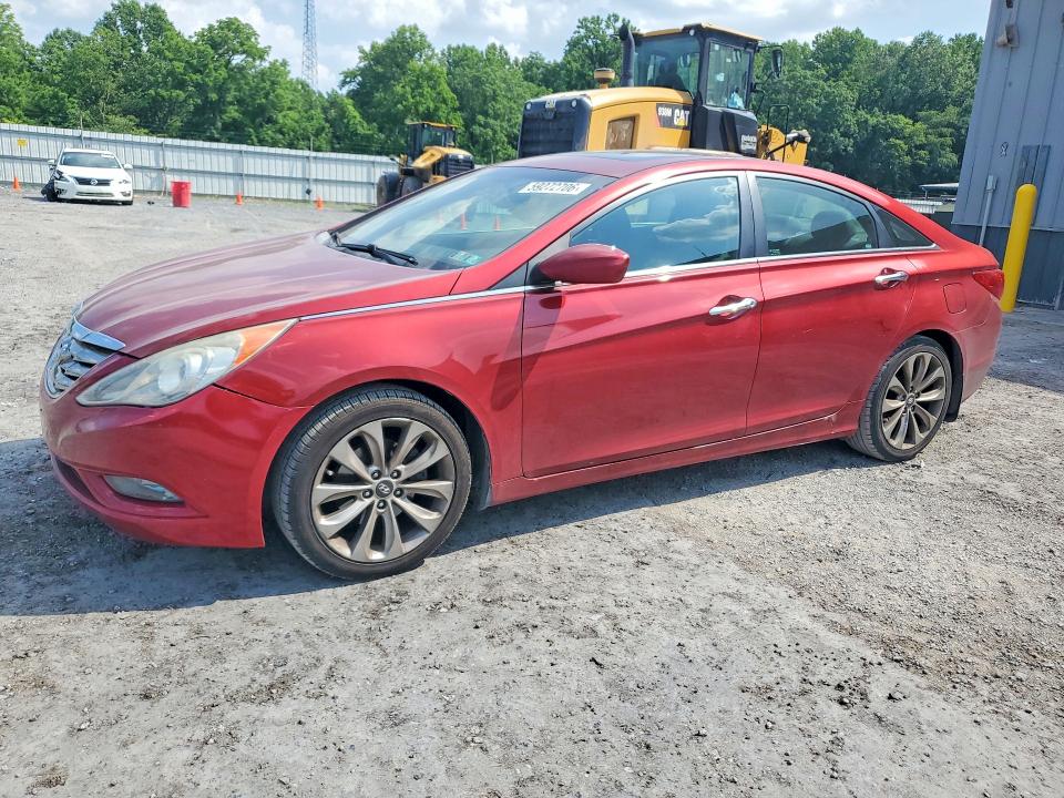 2012 Hyundai Sonata VIN 5NPEC4AC2CH447529 COPART salvage auction — REAR END, Pa - Certificate Of Salvage, sold $975 on 2026-08-22 (photo 1)
