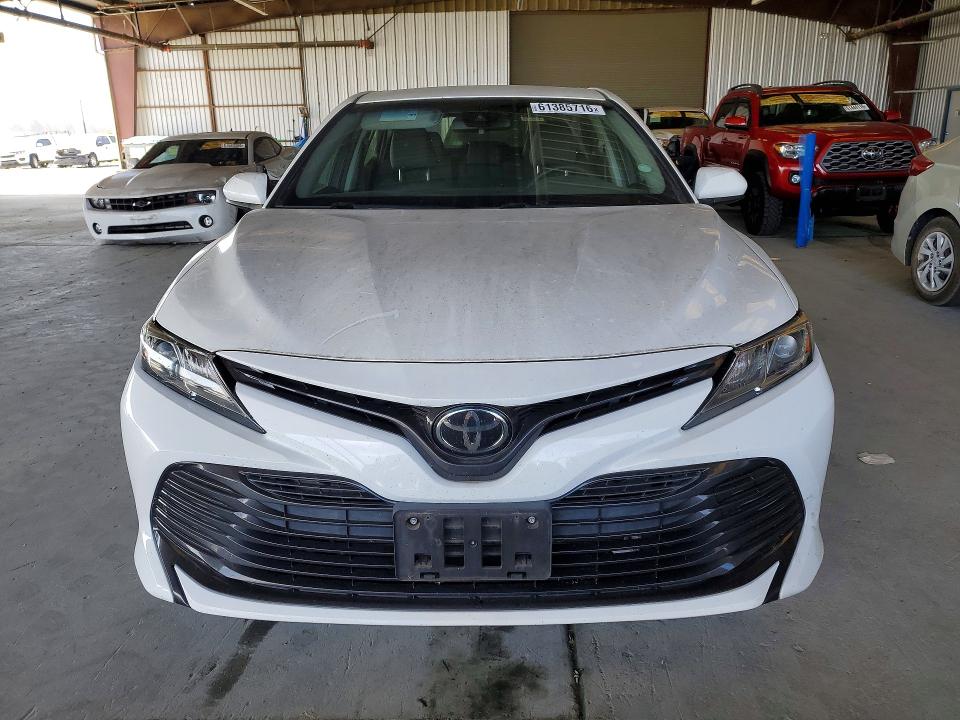 2018 Toyota Camry VIN JTNB11HK1J3038978 COPART salvage auction — REAR END, Ca - Salvage Certificate, sold $225 on 2026-07-23 (photo 5)