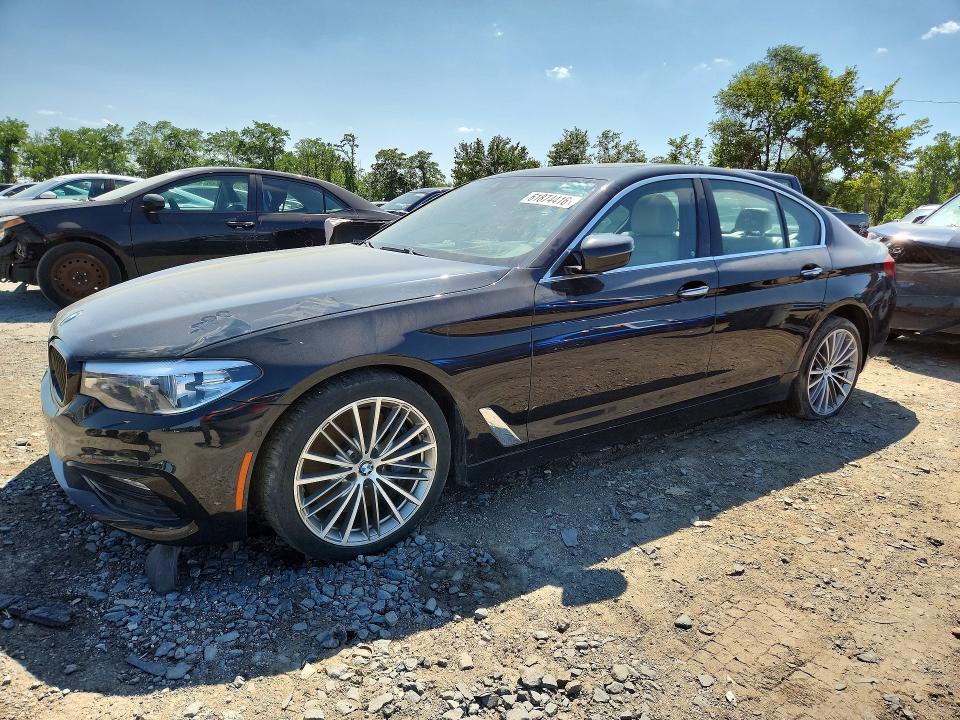 2018 BMW 5 series VIN WBAJE5C58JG918045 COPART salvage auction — MINOR DENT/SCRATCHES, MD - CERTIFICATE OF TITLE, sold $2,600 on 2026-07-28 (photo 1)