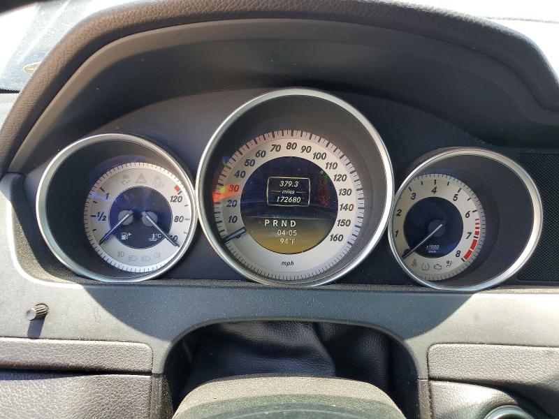 2012 Merz C-class VIN WDDGF8BBXCR200027 COPART salvage auction — SIDE, AL - CERT OF TITLE-SALVAGE TITLE (P), sold $400 on 2026-07-09 (photo 9)