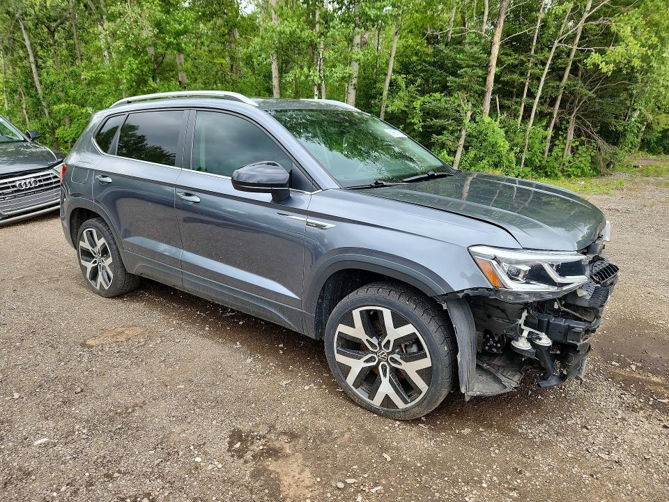 2022 Volkswagen Taos VIN 3VV2X7B29NM039462 COPART salvage auction — FRONT END, On - Permit Salvage, sold $7,400 on 2026-08-18 (photo 4)