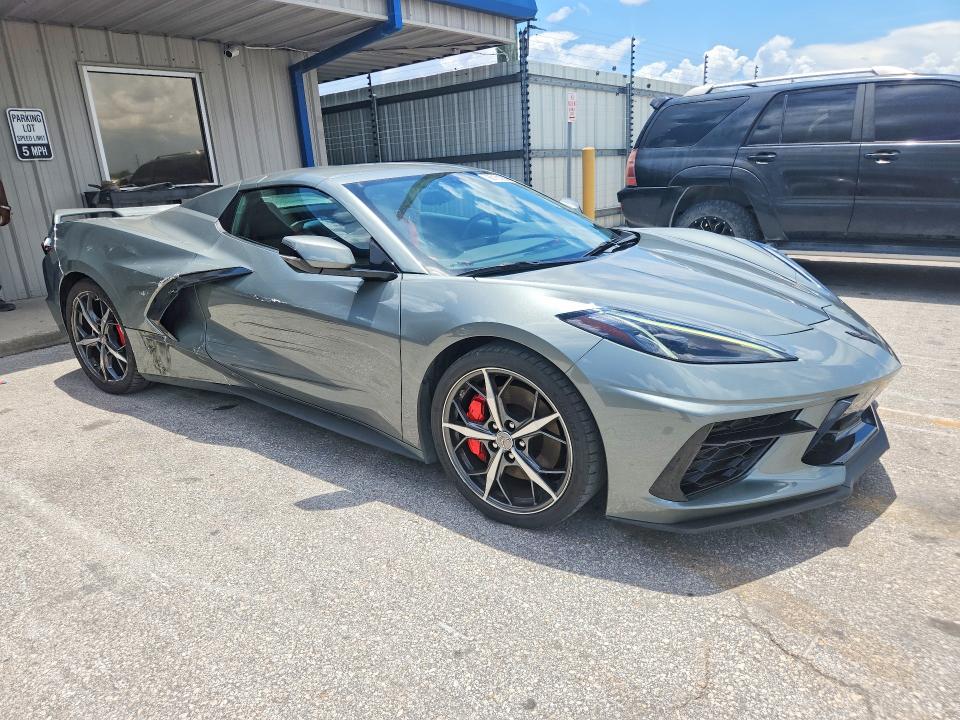 2022 Chevrolet Corvette stingray VIN 1G1YB3D44N5108359 COPART salvage auction — REAR END, FL - CERT OF TITLE SLVG REBUILDABLE (P), sold $43,500 on 2026-07-09 (photo 4)