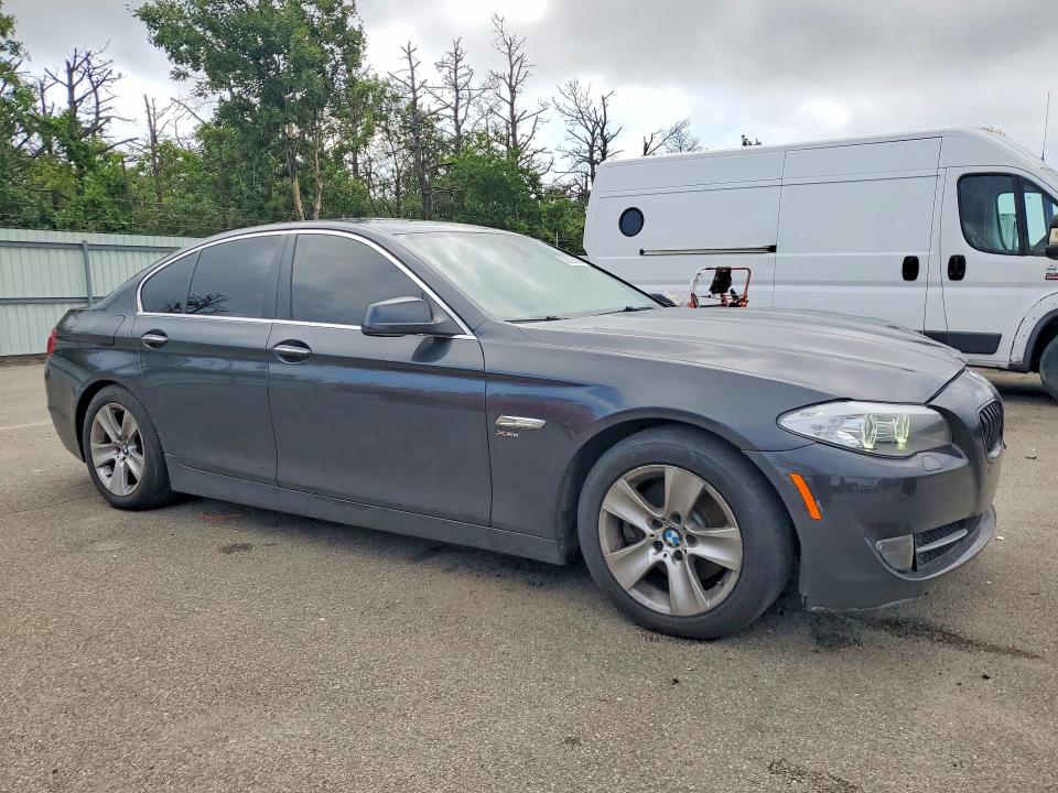 2012 BMW 5er VIN WBAXH5C50CDW08543 COPART salvage auction — FRONT END, Ny - Mv-907A Salvage Certificate, sold $450 on 2026-08-03 (photo 4)