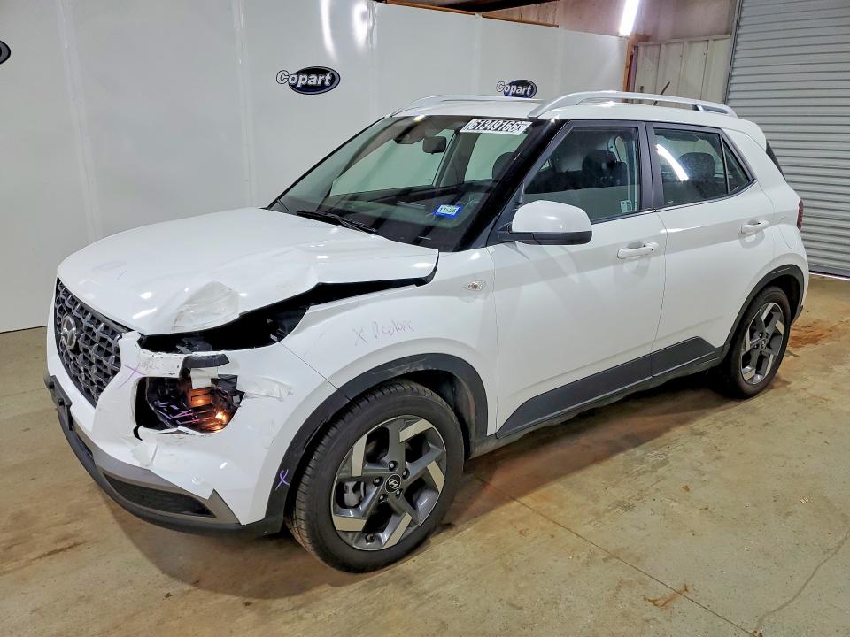 2025 Hyundai Venue VIN KMHRC8A33SU353877 COPART salvage auction — FRONT END, TX - CERTIFICATE OF TITLE, sold $10,000 on 2026-07-27 (photo 1)