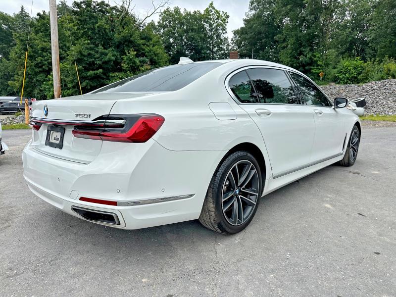2021 BMW 7er VIN WBA7U2C03MCG37401 COPART salvage auction — MINOR DENT/SCRATCHES, Tx - Certificate Of Title (P), sold $23,000 on 2026-08-19 (photo 3)