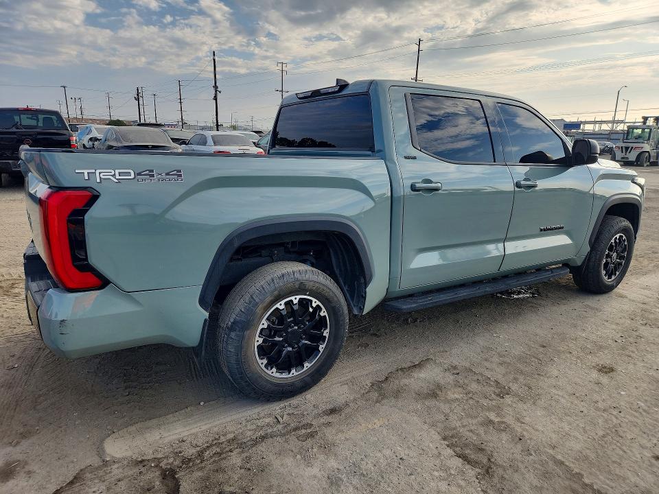 2022 Toyota Tundra VIN 5TFLA5DB5NX035523 COPART salvage auction — FRONT END, Ca - Salvage Certificate, sold $16,300 on 2026-07-20 (photo 3)