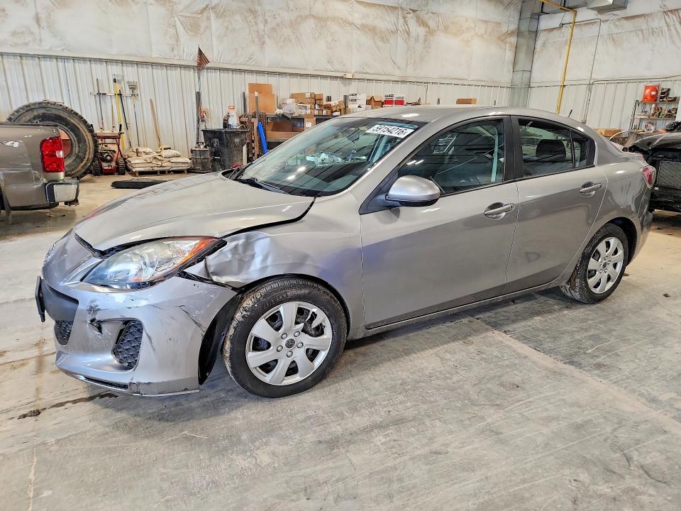 2012 Mazda 3 VIN JM1BL1UG9C1591683 COPART salvage auction — FRONT END, Wi - Certificate Of Title, sold $775 on 2026-07-15 (photo 1)