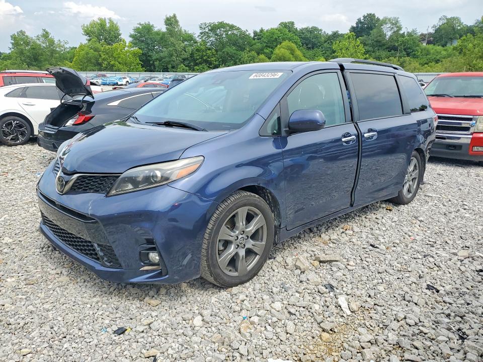 2019 Toyota Sienna VIN 5TDXZ3DC3KS979006 — COPART salvage auction photo
