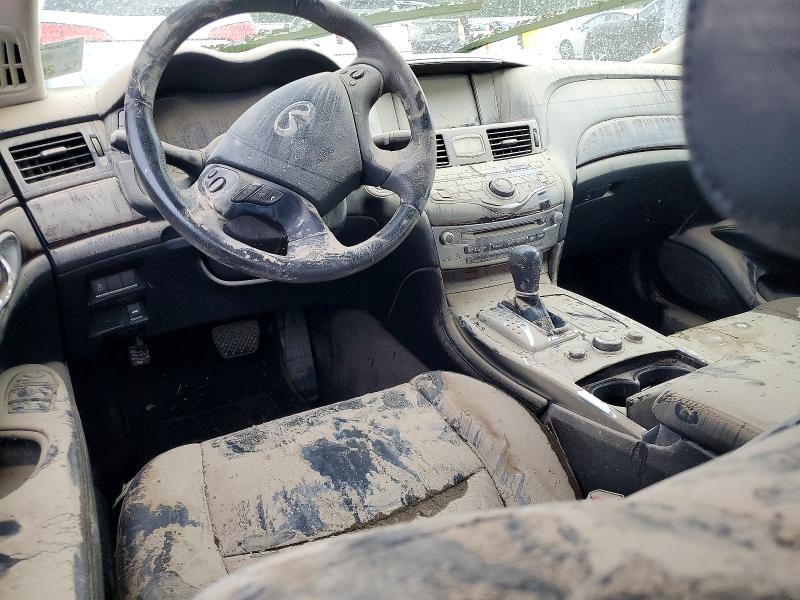 2011 Infiniti M37 VIN JN1BY1AP2BM325525 COPART salvage auction — WATER/FLOOD, LA - CERT OF TITLE-SALVAGE FLOOD, sold $125 on 2026-07-24 (photo 8)