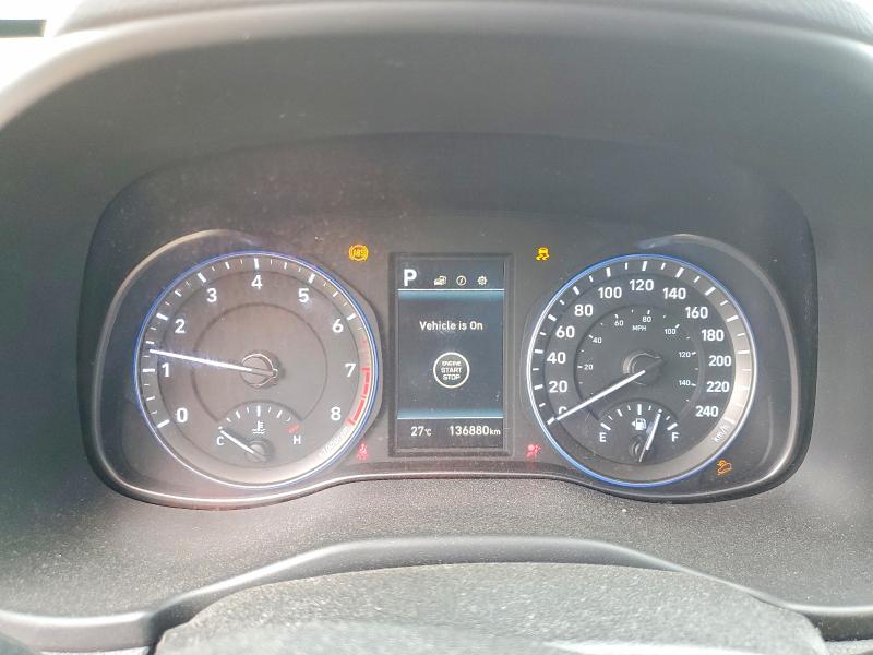 2021 Hyundai Kona VIN KM8K2CAA7MU694501 COPART salvage auction — UNDERCARRIAGE, On - Permit No Brand - Unfit, sold $3,100 on 2026-07-30 (photo 9)