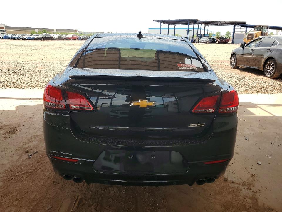 2016 Chevrolet Ss VIN 6G3F15RWXGL205591 COPART salvage auction — FRONT END, Az - Cert Of Title - Salvage, sold $10,700 on 2026-07-28 (photo 6)