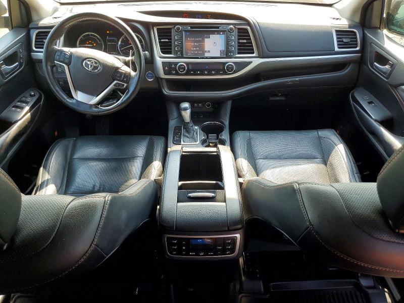 2017 Toyota Highlander VIN 5TDDGRFH9HS023560 COPART salvage auction — FRONT END, Ny - Mv-907A Salvage Certificate, sold $9,600 on 2026-07-07 (photo 8)