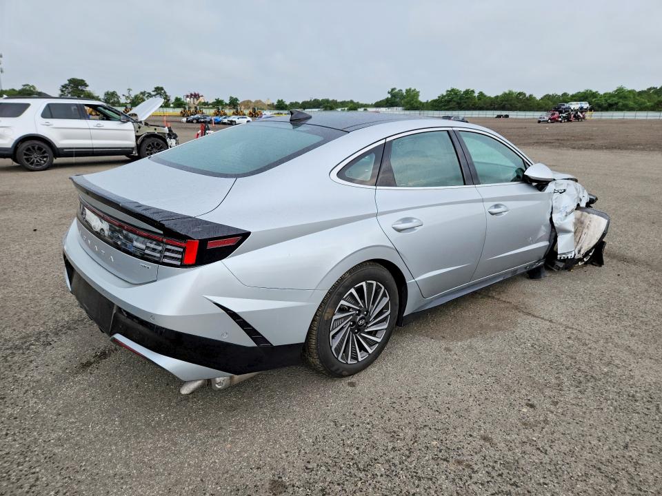 2024 Hyundai Sonata VIN KMHL54JJ4RA095307 COPART salvage auction — FRONT END, Ny - Mv-907A Salvage Certificate, sold $8,100 on 2026-07-20 (photo 3)