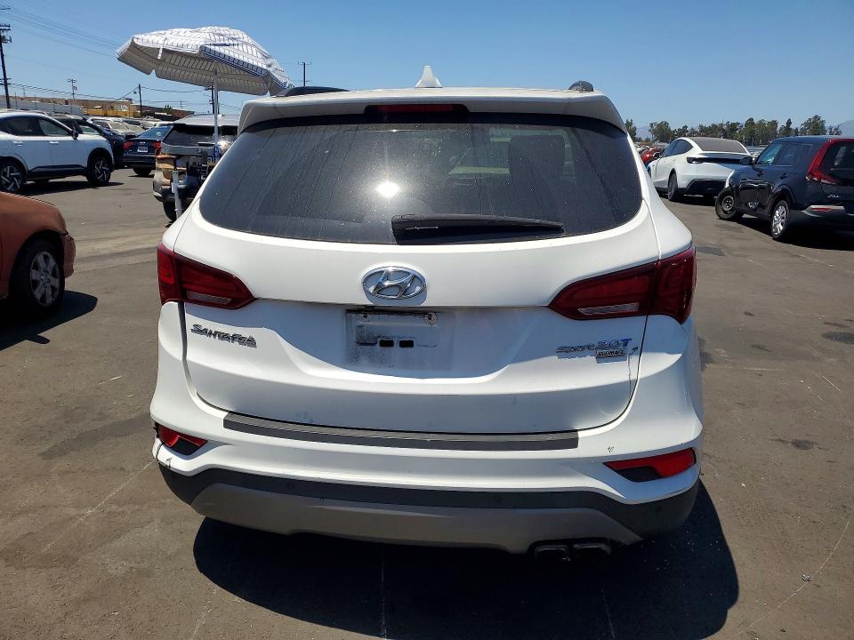 2017 Hyundai VIN 5XYZW4LA6HG444796 COPART salvage auction — FRONT END, Ca - Dis/Dlr/Exp Only Clean Title, sold $2,100 on 2026-07-29 (photo 6)