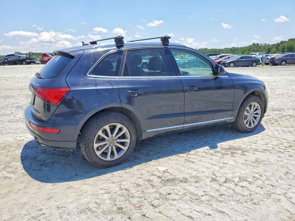 2013 Audi Q5 VIN WA1CFAFP9DA063680 COPART salvage auction — MECHANICAL, Nc - Certificate Of Title, sold $1,050 on 2026-07-15 (photo 3)