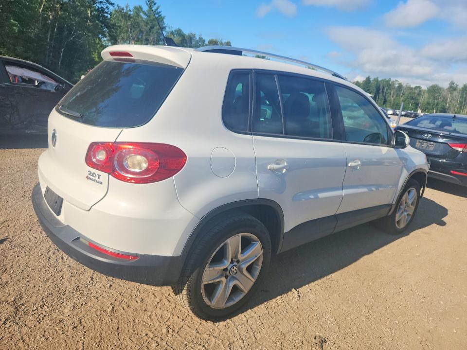 2010 Volkswagen Tiguan VIN WVGBV7AX5AW509719 COPART salvage auction — FRONT END, On - Permit No Brand - Unfit, sold $300 on 2026-07-21 (photo 3)