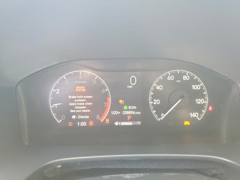 2025 Honda Cr-v VIN 7FARS3H4XSE004172 COPART salvage auction — REAR END, TX - SALVAGE VEHICLE TITLE, sold $13,500 on 2026-08-02 (photo 9)