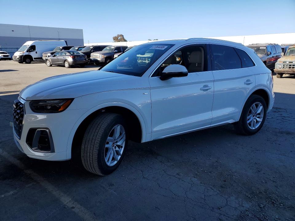 2023 Audi Q5 VIN WA1GAAFYXP2103949 COPART salvage auction — FRONT END, CA - SALVAGE CERTIFICATE, sold $550 on 2026-07-28 (photo 1)
