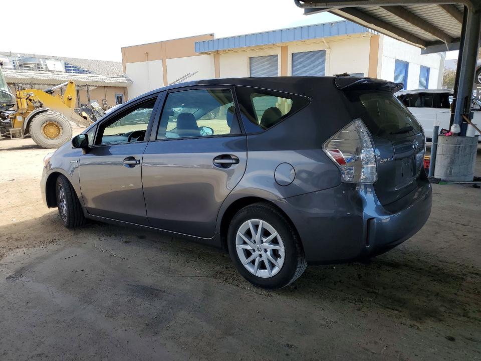 2014 Toyota Prius v VIN JTDZN3EU3E3309697 COPART salvage auction — SIDE, Ca - Salvage Certificate, sold $2,200 on 2026-07-28 (photo 2)