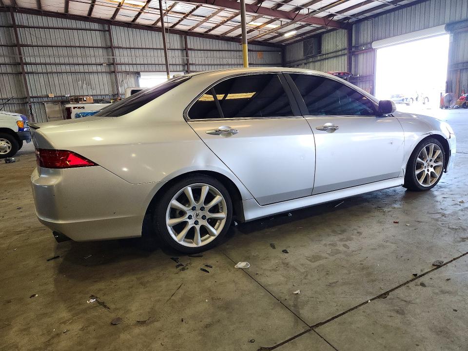 2007 Acura Tsx VIN JH4CL96887C021613 COPART salvage auction — FRONT END, FL - CERT OF TITLE SLVG REBUILDABLE, sold $400 on 2026-07-13 (photo 3)