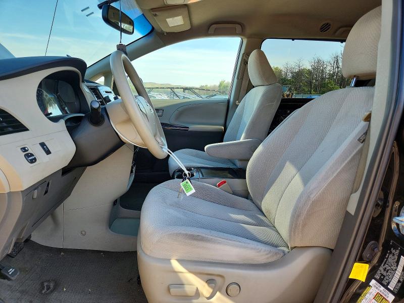 2012 Toyota Sienna VIN 5TDKK3DC0CS245665 COPART salvage auction — REAR END, Ny - Mv-907A Salvage Certificate, sold $3,500 on 2026-07-27 (photo 7)