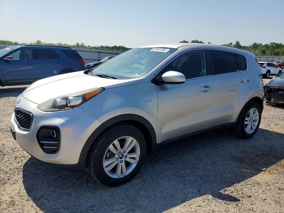 2018 Kia Sportage VIN KNDPMCAC9J7307284 COPART salvage auction — REAR END, Va - Cert Of Title - Salvage, sold $3,350 on 2026-07-22 (photo 1)