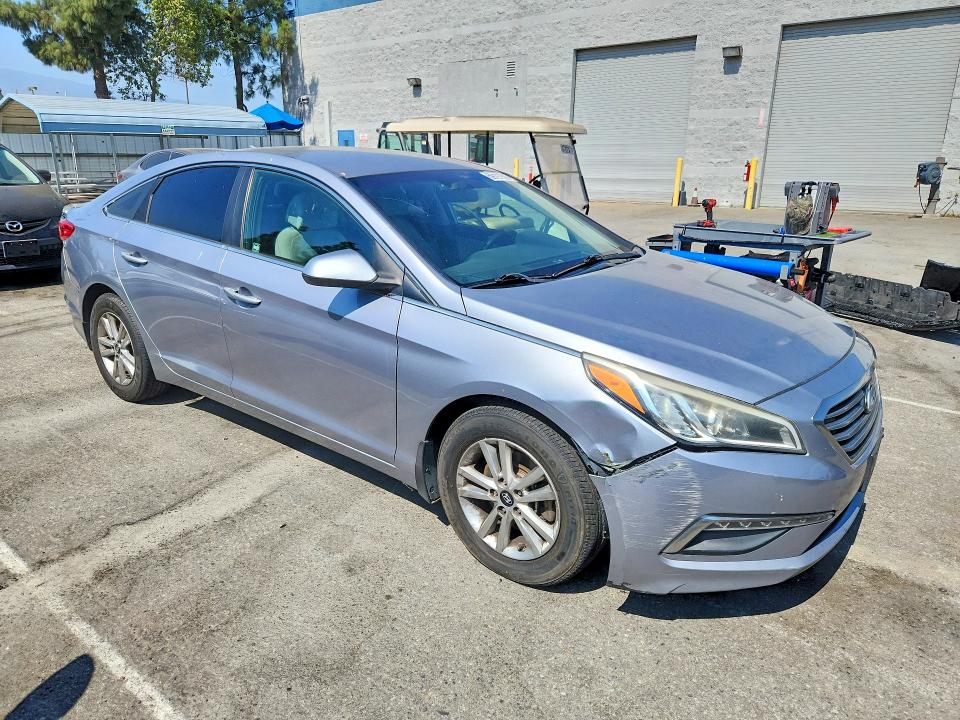 2015 Hyundai Sonata VIN 5NPE24AF0FH258234 COPART salvage auction — FRONT END, Ca - Dis/Dlr/Exp Only Clean Title, sold $375 on 2026-07-23 (photo 4)