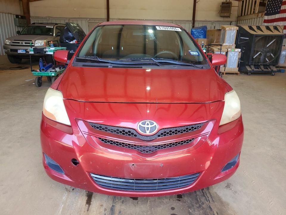 2009 Toyota Yaris VIN JTDBT903694053662 COPART salvage auction — FRONT END, Tx - Salvage Vehicle Title, sold $625 on 2026-07-27 (photo 5)
