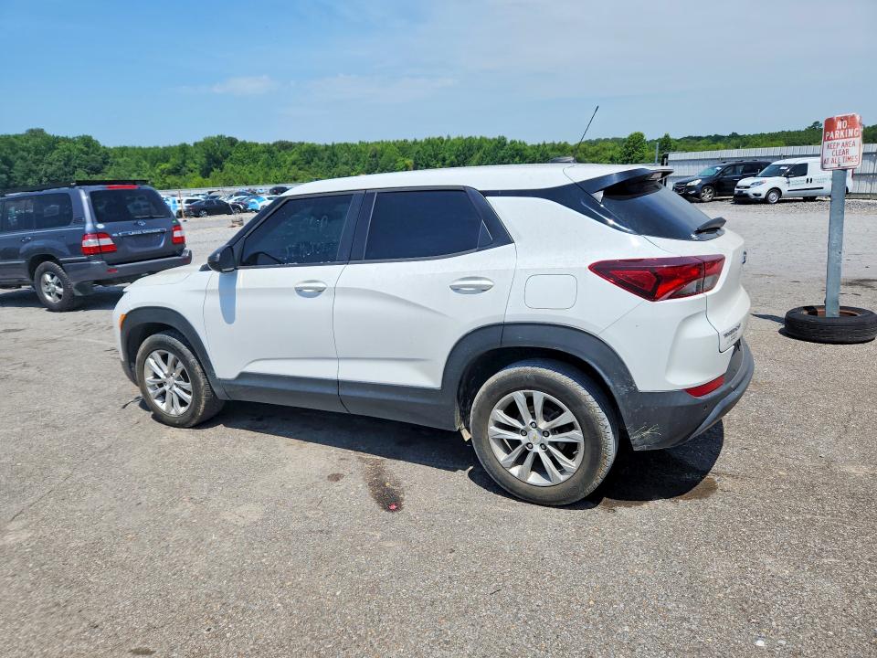 2021 Chevrolet Trailblazer VIN KL79MMS27MB045090 COPART salvage auction — MINOR DENT/SCRATCHES, Tn - Certificate Of Title (P), sold $3,300 on 2026-07-16 (photo 2)