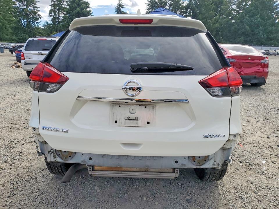 2019 Nissan Rogue VIN JN8AT2MV7KW394565 COPART salvage auction — REAR END, Wa - Bill Of Sale, sold $3,850 on 2026-07-31 (photo 6)