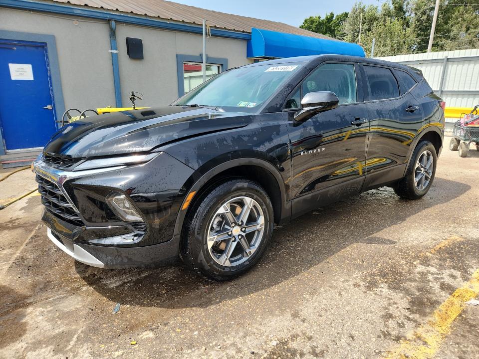 2025 Chevrolet Blazer VIN 3GNKBHR43SS183355 COPART salvage auction — FRONT END, Tn - Certificate Of Title, sold $11,800 on 2026-07-27 (photo 1)