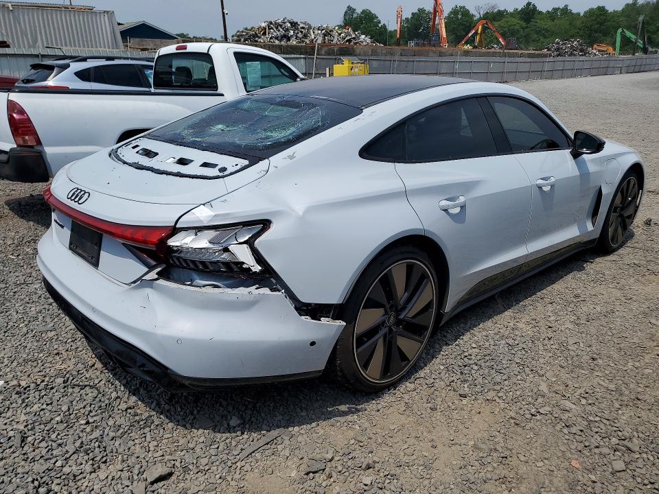 2024 Audi E-tron gt VIN WAUEJBFW8R7003336 COPART salvage auction — REAR END, Nj - Cert Of Title-Salvage, sold $29,750 on 2026-09-11 (photo 3)