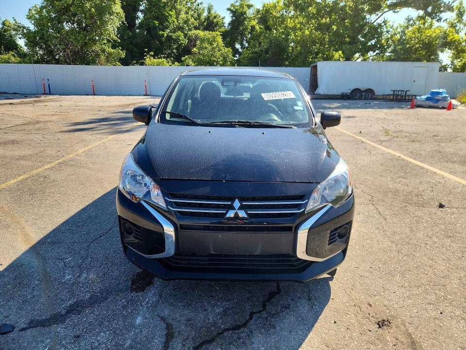 2024 Mitsubishi Mirage VIN ML32FUFJ1RHF14300 COPART salvage auction — FRONT END, Tx - Certificate Of Title, sold $3,000 on 2026-07-22 (photo 5)