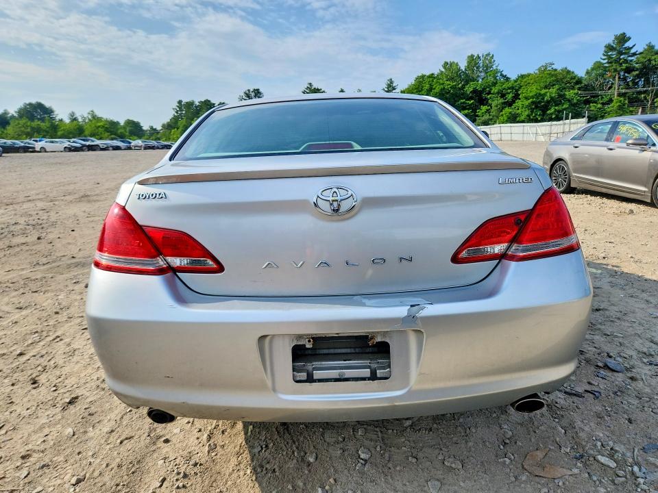 2006 Toyota Avalon VIN 4T1BK36B06U152032 COPART salvage auction — FRONT END, Ma - Cert Of Title-Reconstrctd Coll, sold $575 on 2026-07-27 (photo 6)