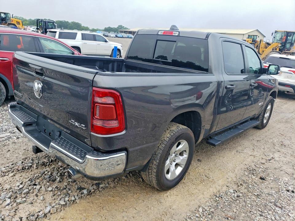 2021 Ram 1500 VIN 1C6SRFFM1MN553851 COPART salvage auction — MINOR DENT/SCRATCHES, Tn - Certificate Of Title, sold $150 on 2026-07-28 (photo 3)