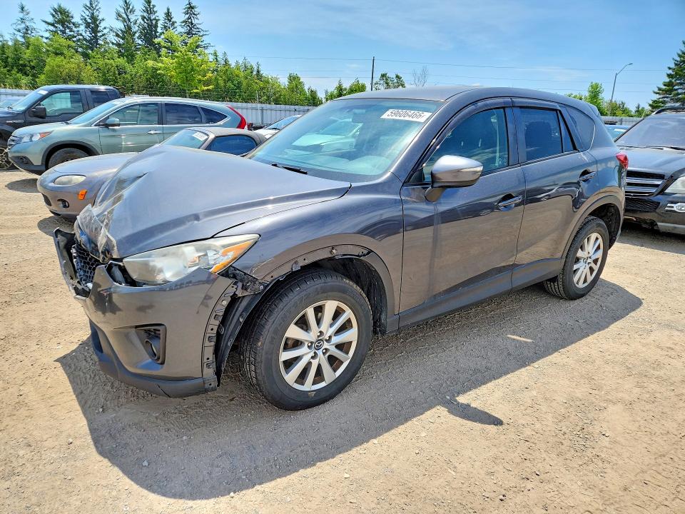 2015 Mazda Cx-5 VIN JM3KE2CY7F0474972 COPART salvage auction — FRONT END, ON - PERMIT SALVAGE, sold $2,400 on 2026-07-21 (photo 1)