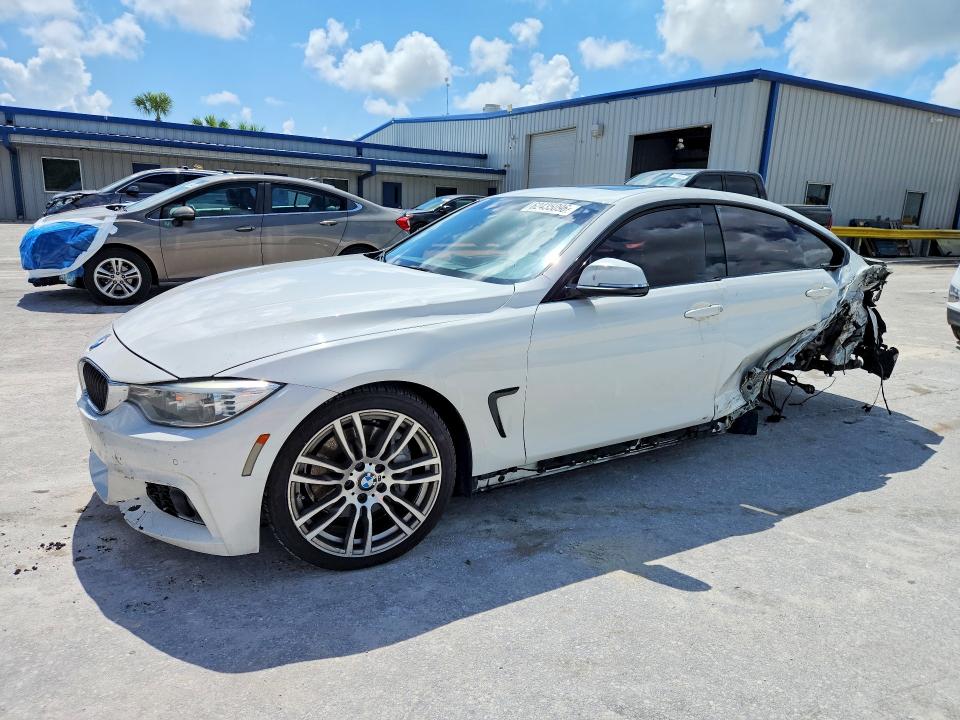 2016 BMW 4er VIN WBA4A9C55GG505220 COPART salvage auction — REAR END, Fl - Cert Of Title Slvg Rebuildable, sold $1,750 on 2026-08-12 (photo 1)