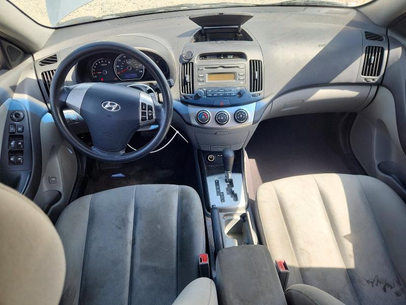 2010 Hyundai Elantra VIN KMHDU4AD9AU944092 COPART salvage auction — ROOF, Ma - Cert Of Title-Reconstrctd Coll, sold $400 on 2026-07-15 (photo 8)