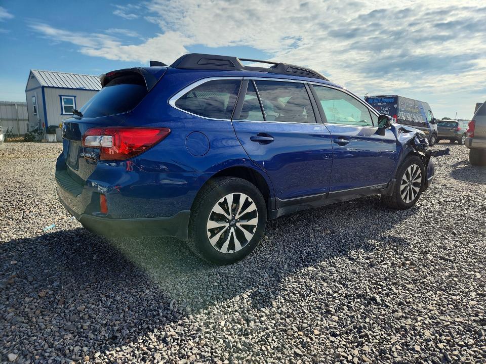 2016 Subaru Outback VIN 4S4BSBNC5G3260951 COPART salvage auction — FRONT END, Mo - Salvage Certificate Of Title, sold $500 on 2026-08-03 (photo 3)
