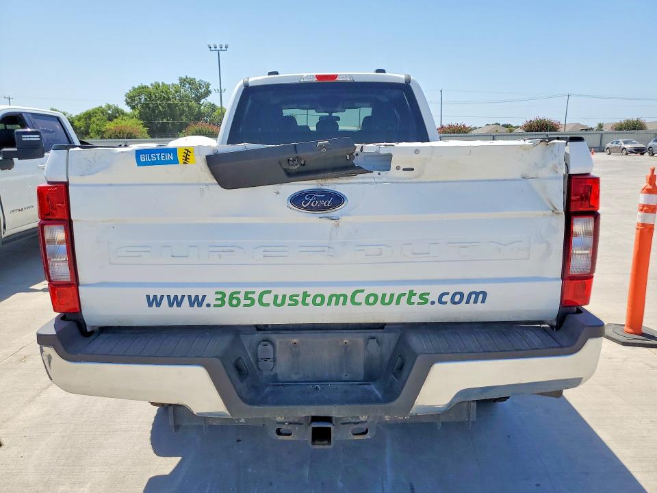 2022 Ford F250 VIN 1FT7W2BT6NEE21666 COPART salvage auction — NORMAL WEAR, Tx - Certificate Of Title, sold $15,000 on 2026-09-02 (photo 6)