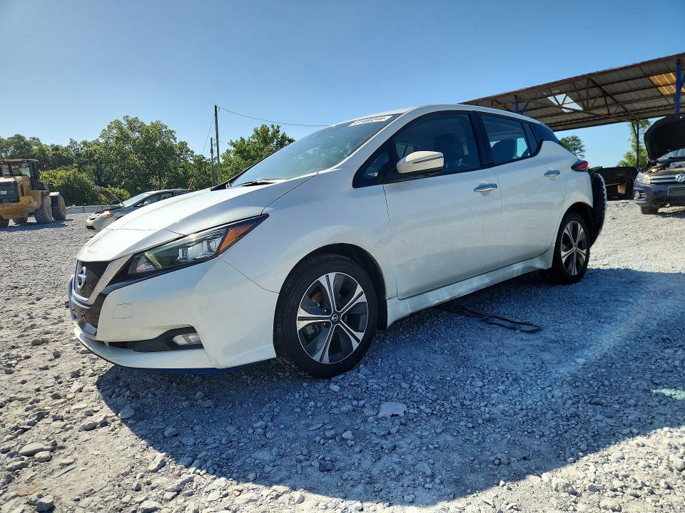 2022 Nissan Leaf VIN 1N4BZ1DV7NC556229 — COPART salvage auction photo