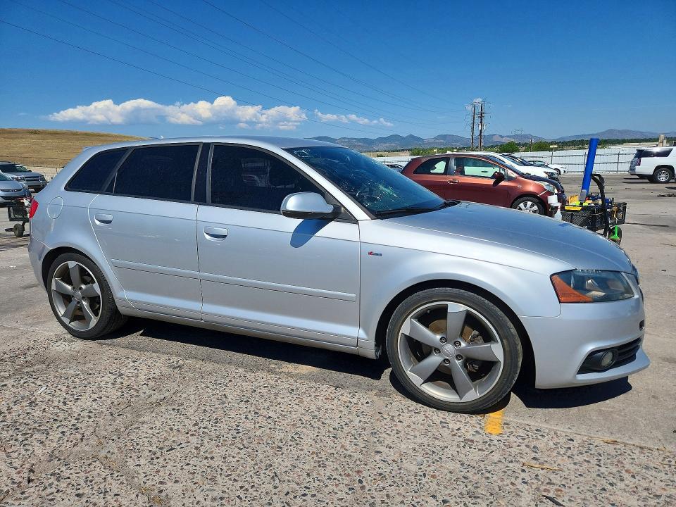 2011 Audi A3 VIN WAUKJAFM8BA007035 COPART salvage auction — HAIL, CO - CERTIFICATE OF TITLE, sold $1,050 on 2026-08-03 (photo 4)