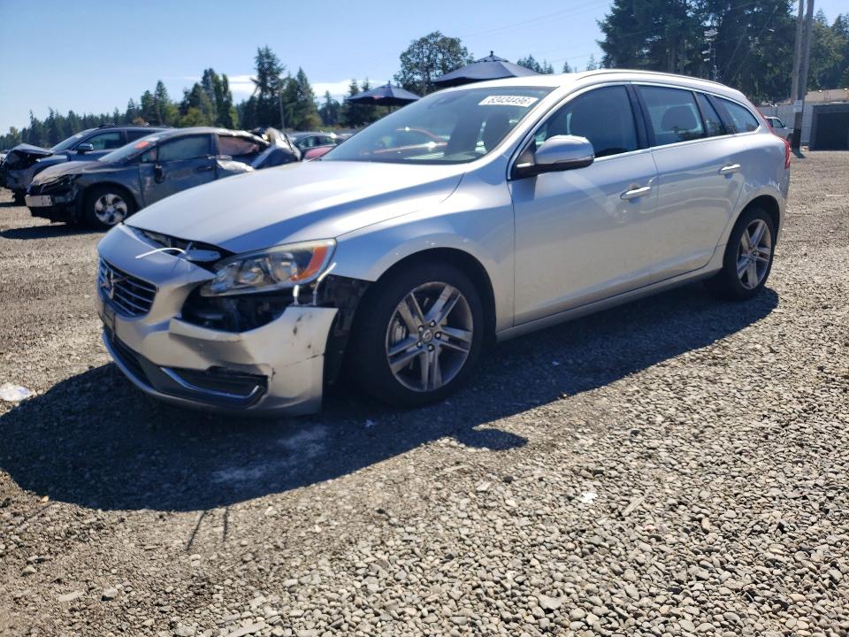2015 Volvo V60 VIN YV1612SB9F1186314 COPART salvage auction — FRONT END, Wa - Bill Of Sale, sold $2,100 on 2026-08-11 (photo 1)