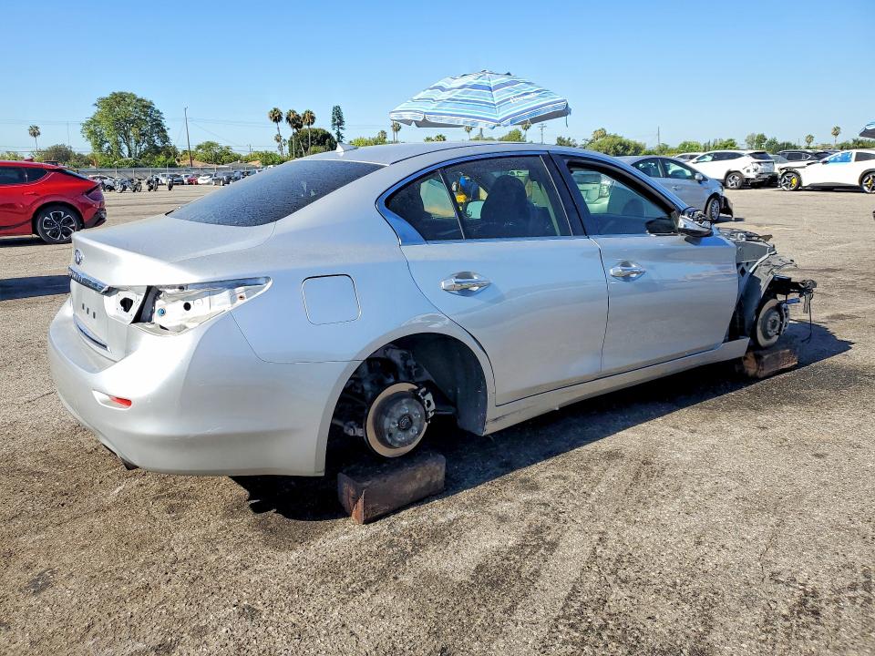 2017 Infiniti Q50 VIN JN1EV7AP9HM738575 COPART salvage auction — STRIPPED, Ca - Salvage Certificate, sold $60 on 2026-07-24 (photo 3)