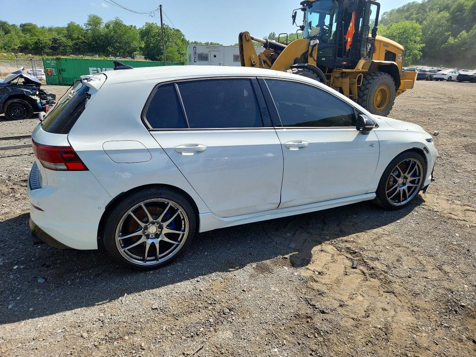 2025 Volkswagen Golf r VIN WVWEB7CD1SW216768 COPART salvage auction — SIDE, Nj - Cert Of Title-Salvage, sold $15,700 on 2026-07-30 (photo 3)