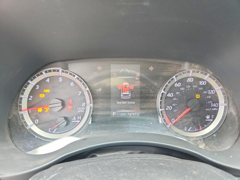 2020 Toyota Highlander VIN 5TDBZRBH0LS034074 COPART salvage auction — FRONT END, Az - Cert Of Title - Salvage, sold $9,800 on 2026-07-17 (photo 9)