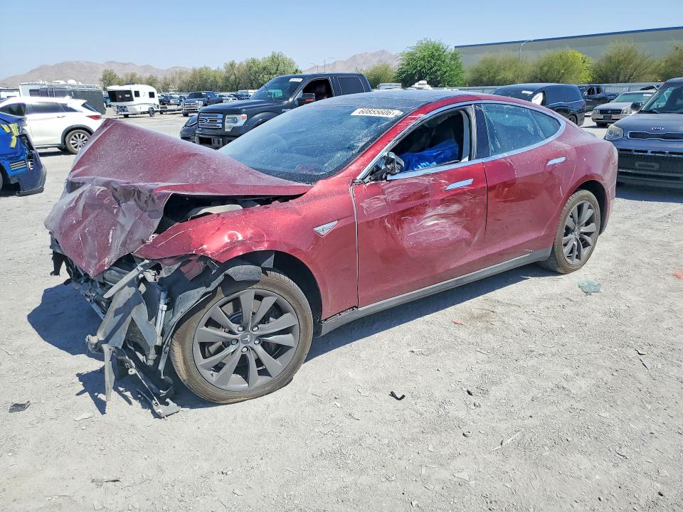 2012 Tesla Model s VIN 5YJSA1DP1CFS00085 COPART salvage auction — FRONT END, Nv - Salvage Title, sold $125 on 2026-07-30 (photo 1)