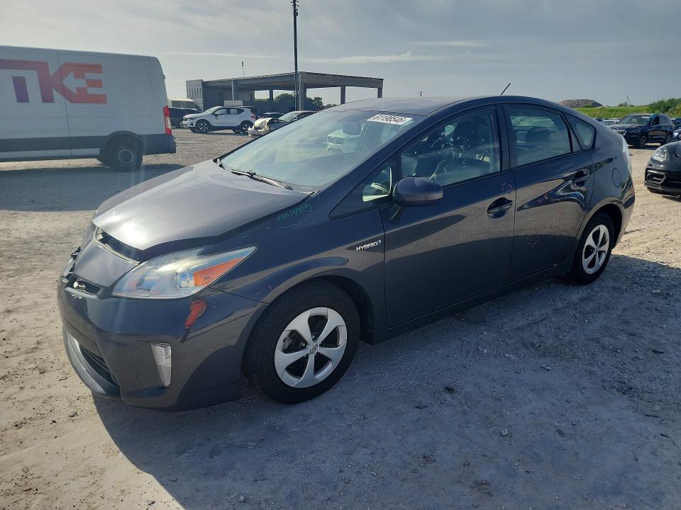 2015 Toyota Prius VIN JTDKN3DUXF0471851 COPART salvage auction — FRONT END, FL - CERTIFICATE OF DESTRUCTION, sold $15 on 2026-07-30 (photo 1)
