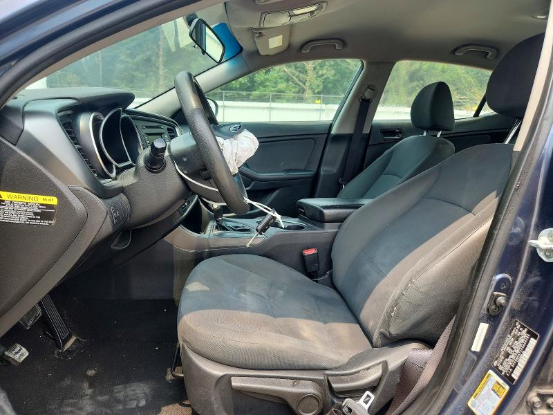 2015 Kia Optima VIN 5XXGM4A71FG424185 COPART salvage auction — FRONT END, Fl - Certificate Of Title, sold $100 on 2026-07-28 (photo 7)