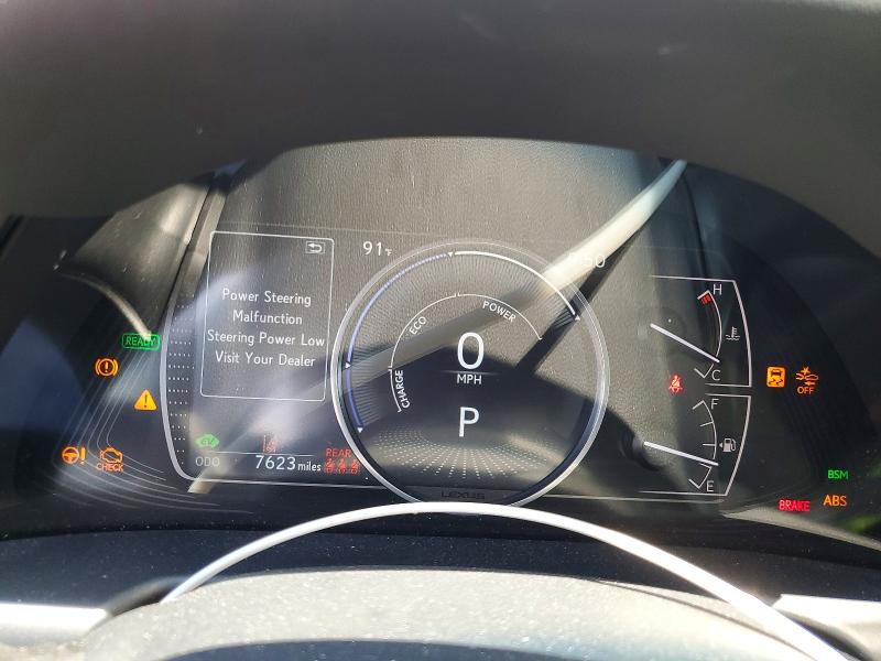 2023 Lexus Es 300h VIN 58AEA1C13PU035586 COPART salvage auction — SIDE, Co - Salvage Title, sold $16,500 on 2026-07-28 (photo 9)